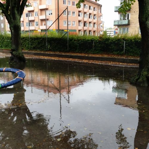Dagvatten, översvämning, Malmö