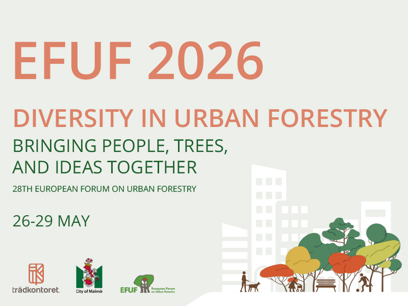 European Forum on Urban Forestry 26 – 29 may 2026